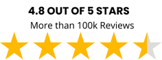 4.8 out of 5 stars in the App Store and Google Play